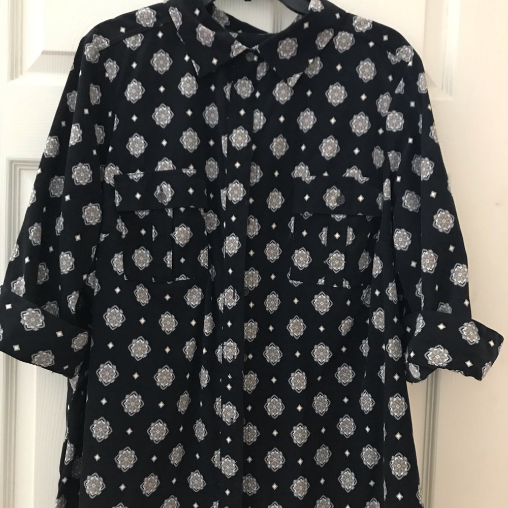 Croft & Barrow Button Up 2X